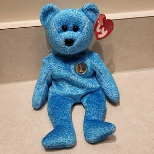 Classy the Bear 2001 Ty Beanie Baby Plush